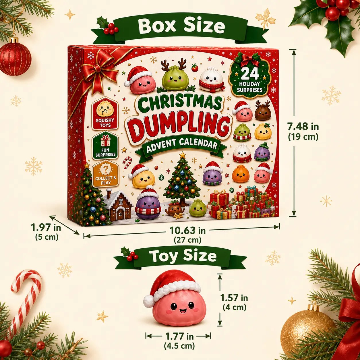 Mini squishy advent calendar product image 9