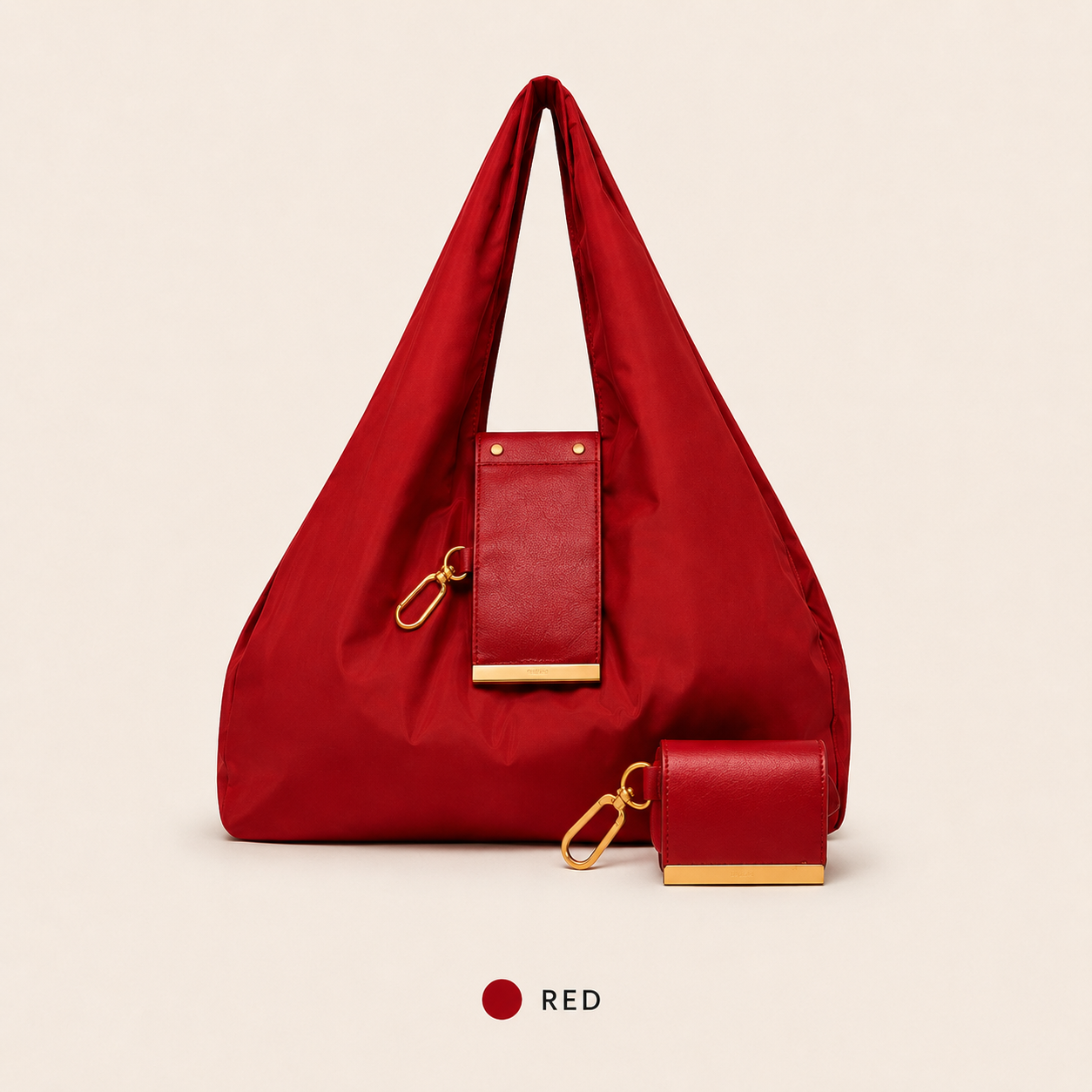 Foldable Nylon Shopping Tote
