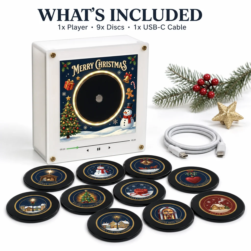 🔥50% Off Last Day - Free Shipping🔥🎄Christmas Vinyl Music Player Collector's Set