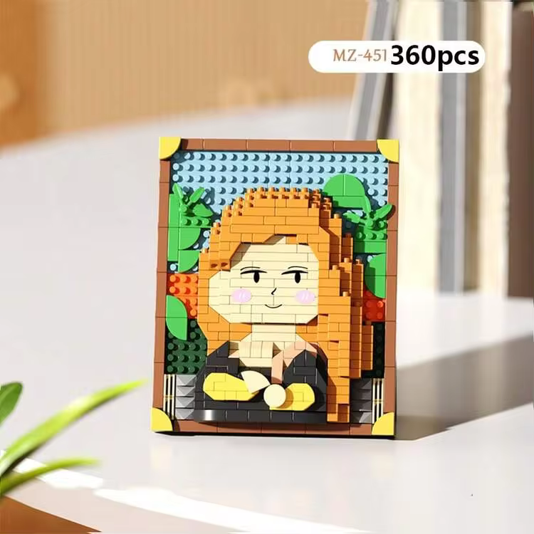mini famous painting decoration diy🖼️