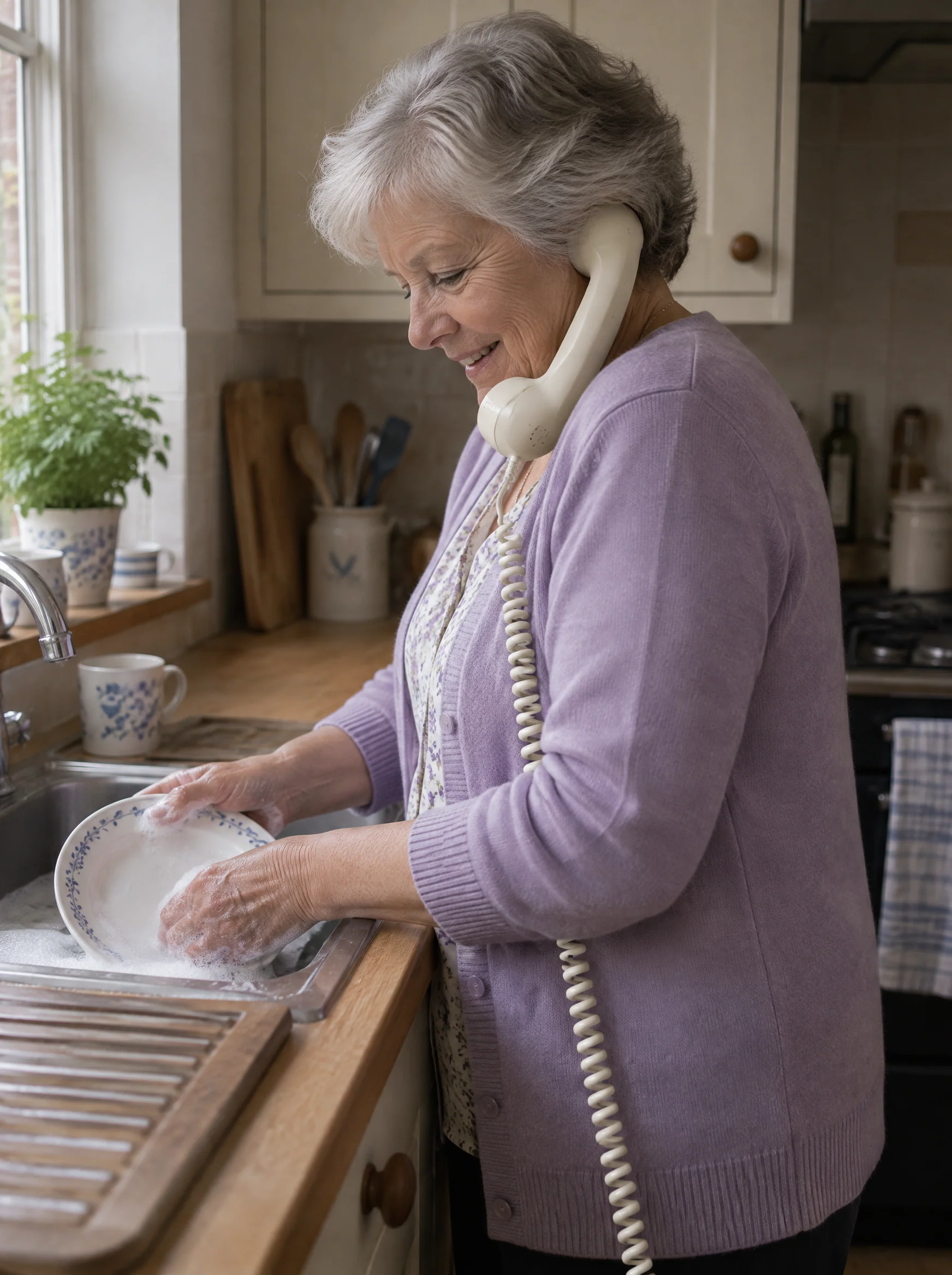 📞Retro ’80s Phone Handset – Matching 2-Pack Gift Set for Friends & Couples