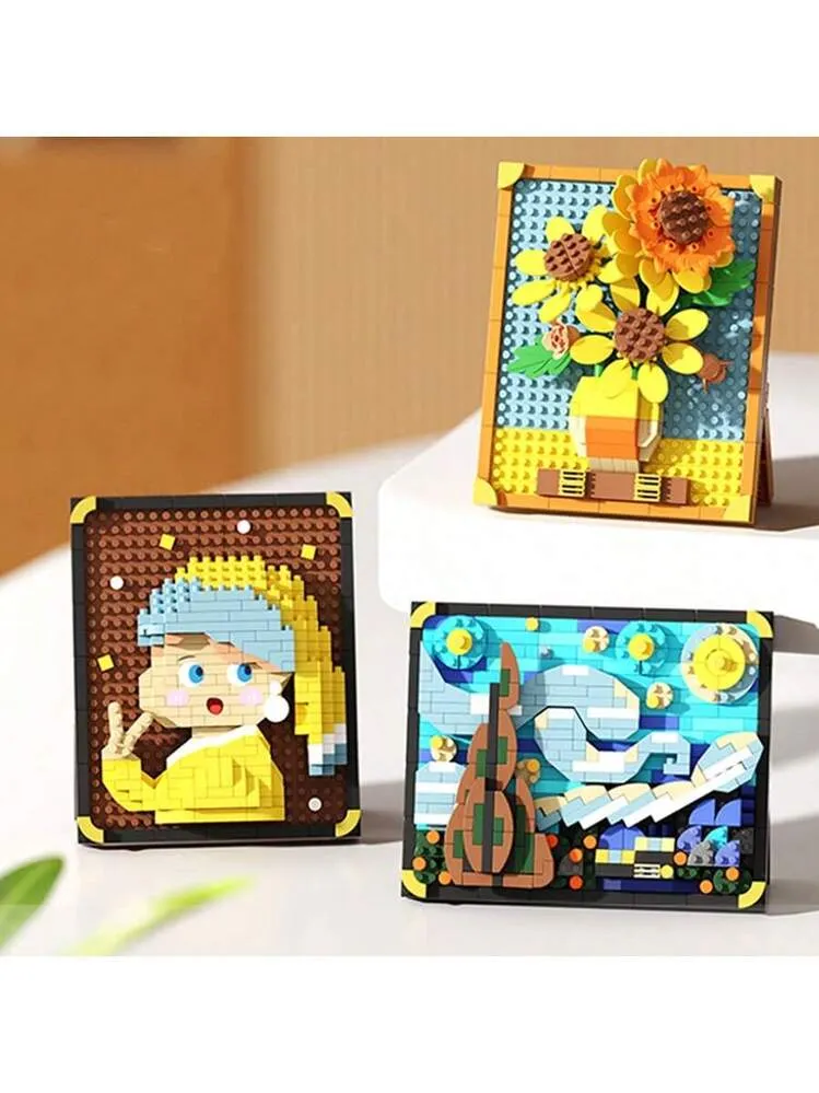 mini famous painting decoration diy🖼️