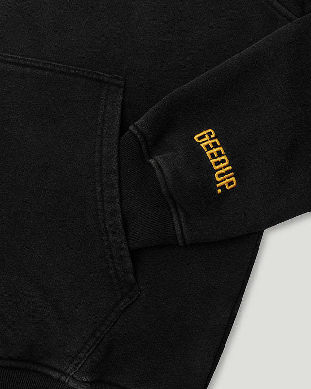 Movers & Shakers Jacket Washed Black/Yellow