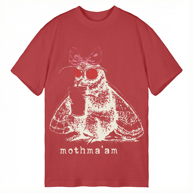 Modecanvas Mothma'am Funny Mothman DTG Printing Classic T-Shirt
