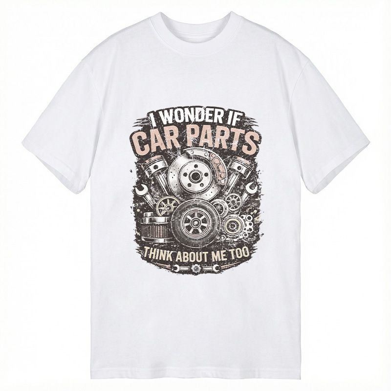 Modecanvas Vintage Car Parts DTG Printing Classic T-Shirt