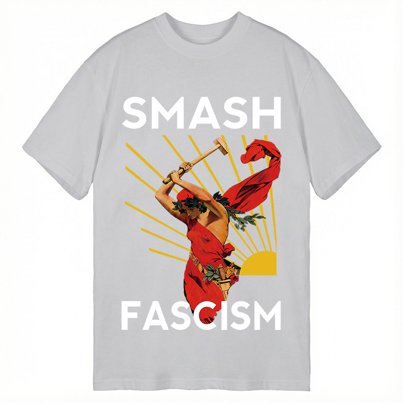 Modecanvas Smash Fascism DTG Printing Classic T-Shirt