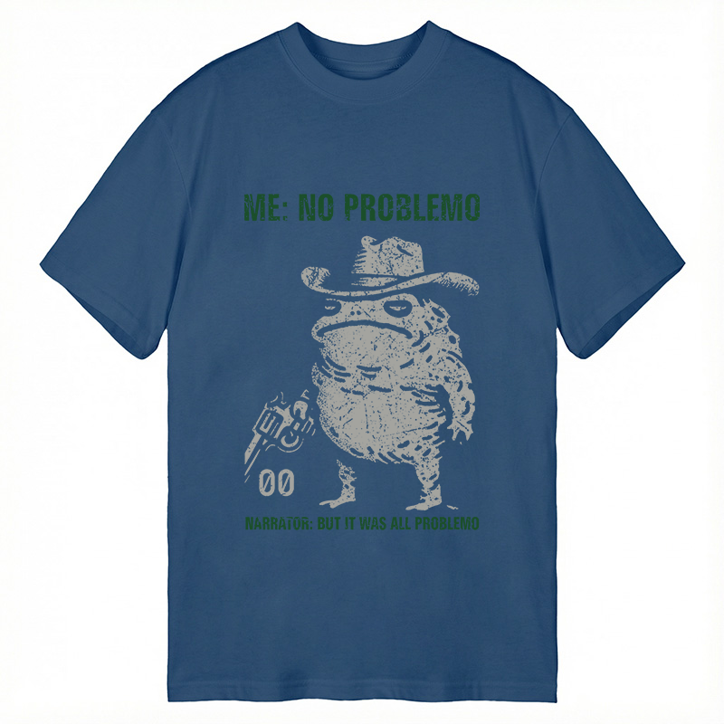 Modecanvas No Problemo Frog DTG Printing Classic T-Shirt
