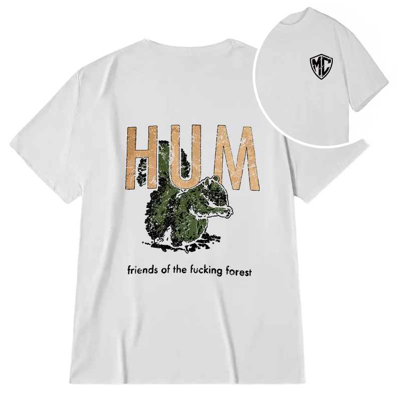 Modecanvas Copy of Hum DTG Printing Back Classic T-Shirt