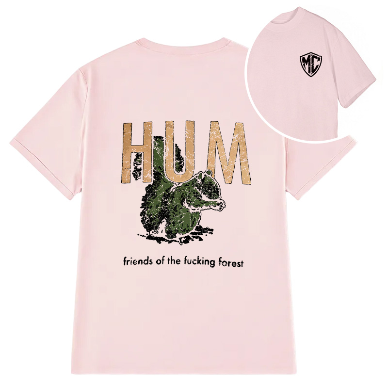 Modecanvas Copy of Hum DTG Printing Back Classic T-Shirt