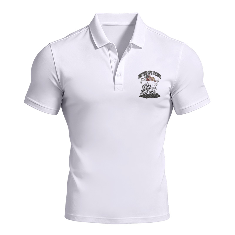 Modecanvas United We Stand Polo Shirt