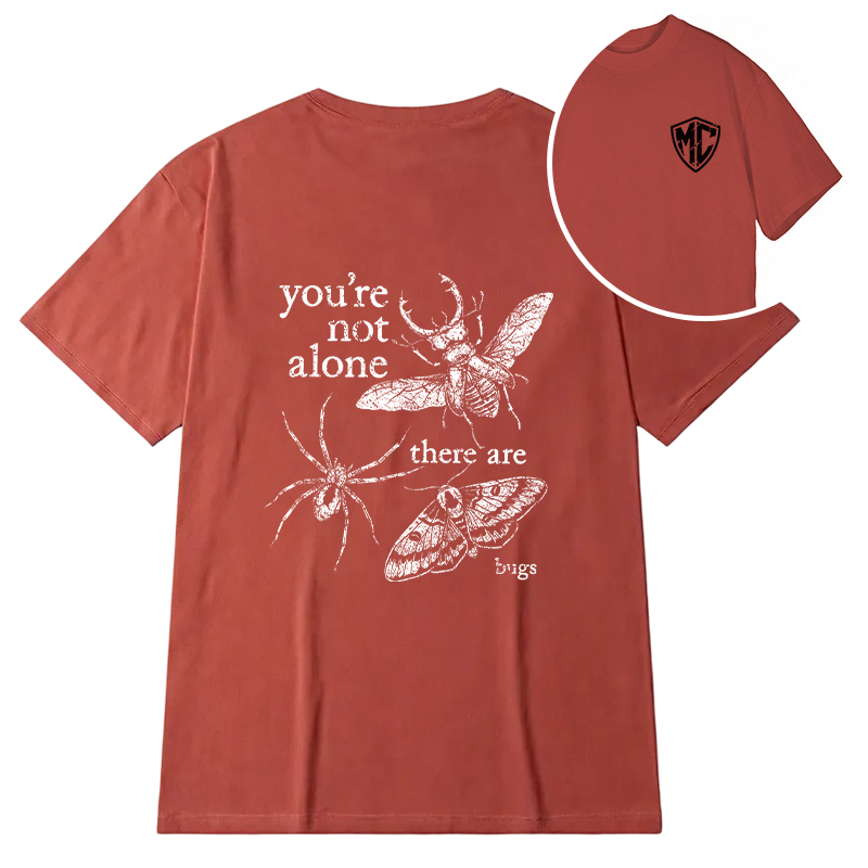 Modecanvas You're Not Alone DTG Printing Back Classic T-Shirt