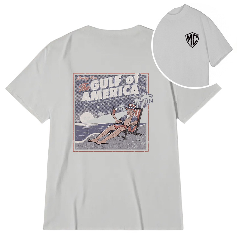 Modecanvas Greetings From The Gulf Of America DTG Printing Back Classic T-Shirt