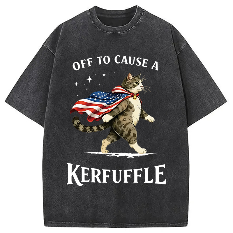 Modecanvas Off to Cause a Kerfuffle DTG Printing Washed T-Shirt