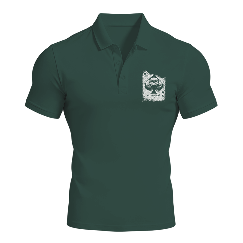 Modecanvas Death Dealer Polo T-Shirt