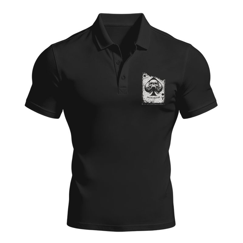 Modecanvas Death Dealer Polo T-Shirt