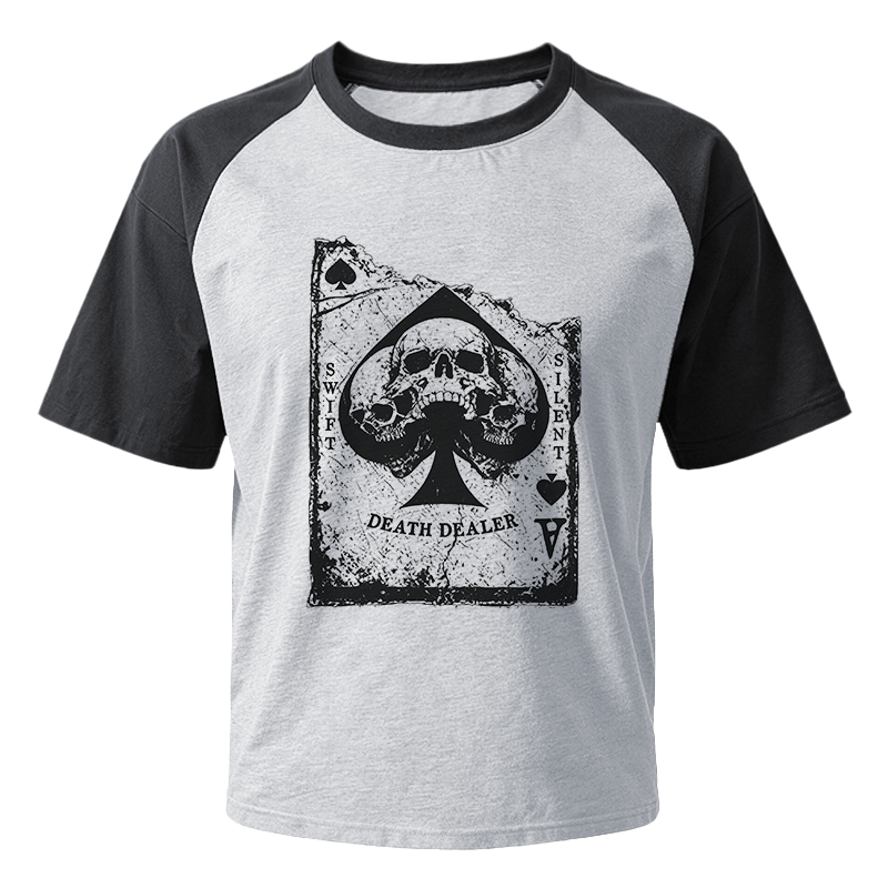 Modecanvas Death Dealer Raglan T-Shirt