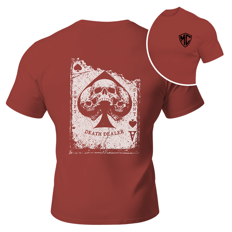 Modecanvas Death Dealer DTG Printing Back Classic T-Shirt
