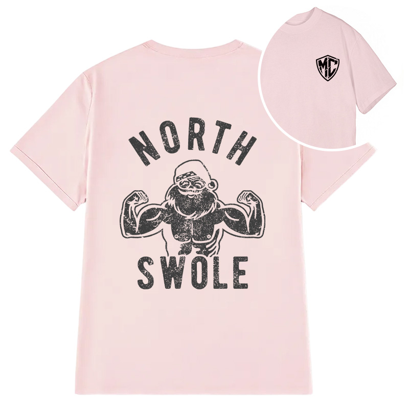 Modecanvas North Swole DTG Printing Back Classic T-Shirt