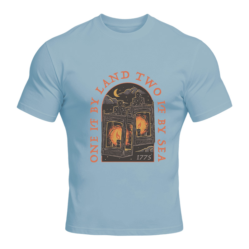 Modecanvas One If By Land Two If By Sea DTG Printing Classic T-Shirt