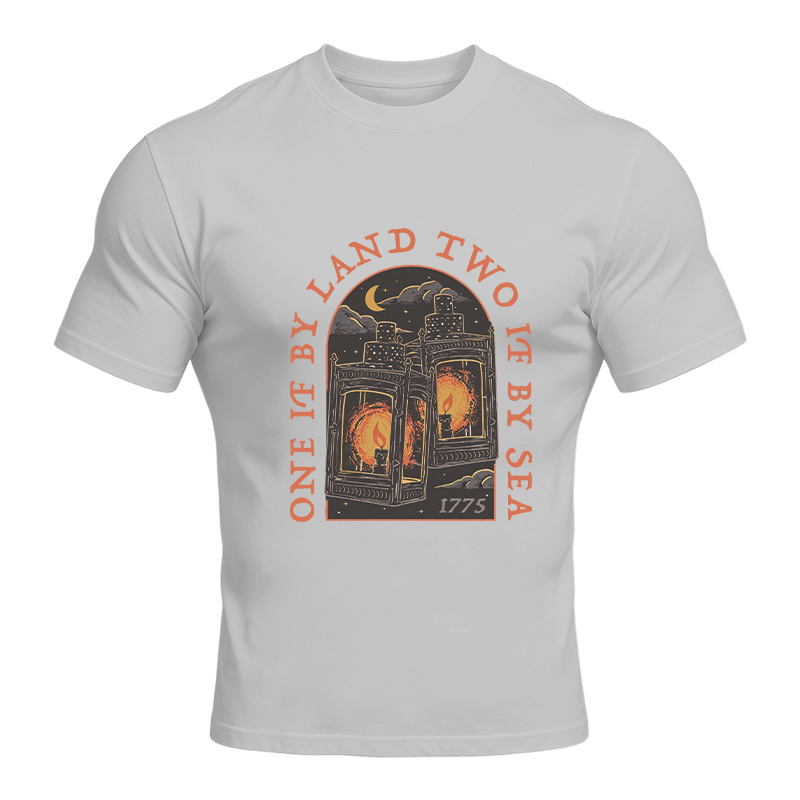 Modecanvas One If By Land Two If By Sea DTG Printing Classic T-Shirt