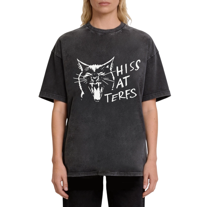 Modecanvas Feral Ally DTG Printing Washed T-Shirt
