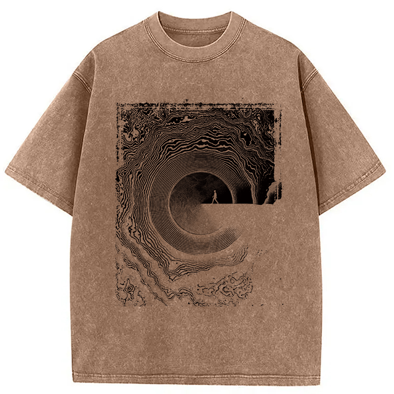 Modecanvas Breaking Rejection DTG Printing Washed T-Shirt-modecanvas
