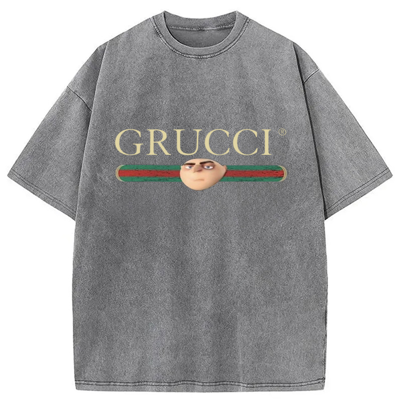 Modecanvas GRUCCI Meme Washed T-Shirt