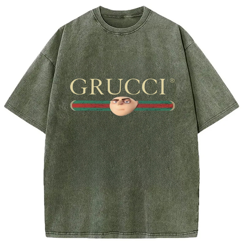 Modecanvas GRUCCI Meme Washed T-Shirt