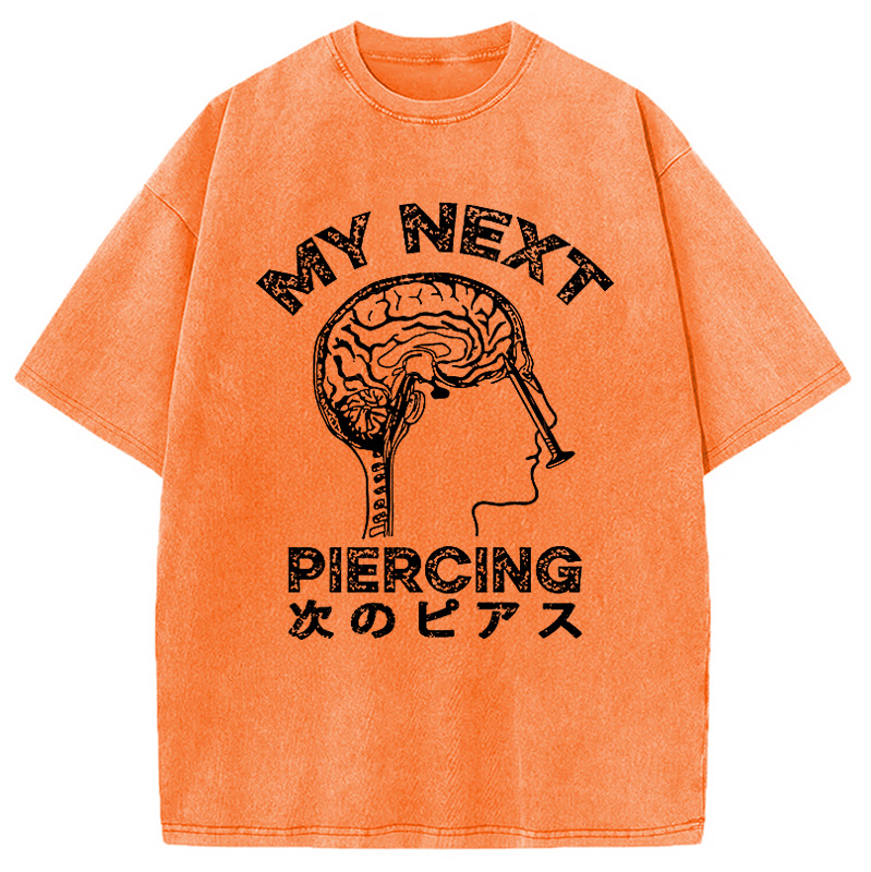 Modecanvas Next Piercing Surgery Washed T-Shirt