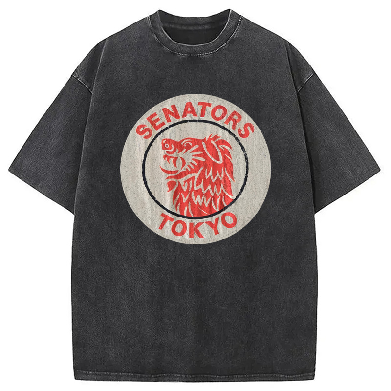 Modecanvas Tokyo Senators Washed T-Shirt