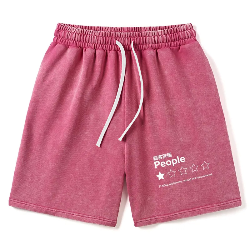 Modecanvas Evaluation People Washed Shorts