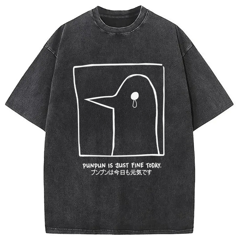 Modecanvas Oyasumi Punpun Washed T-Shirt
