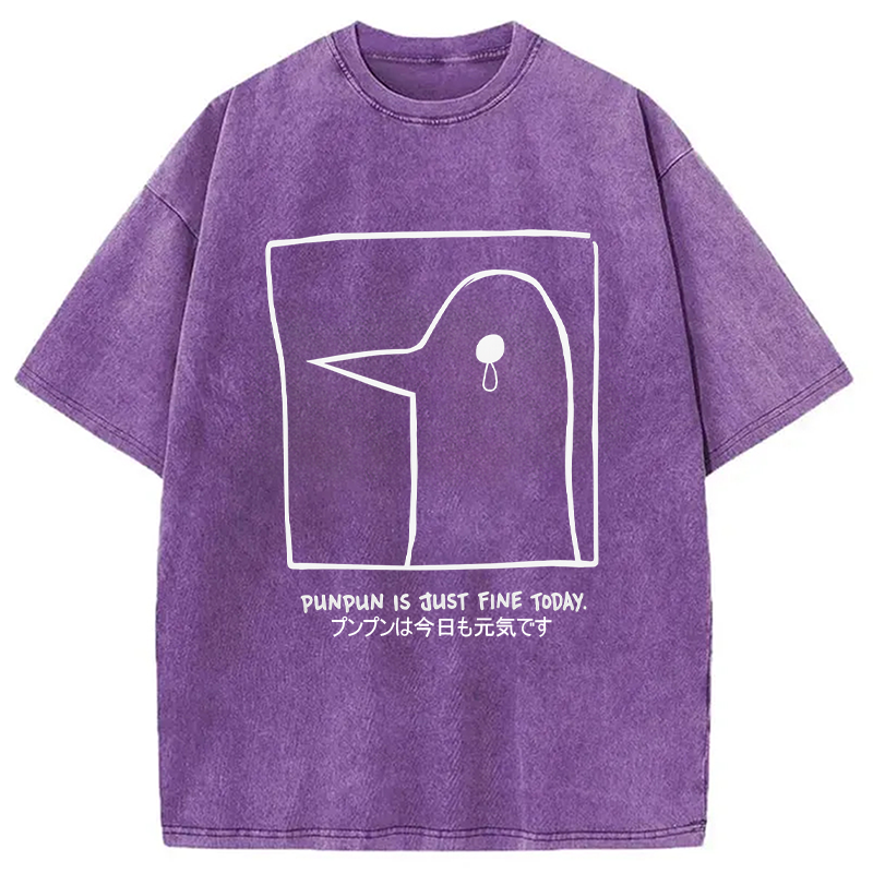 Modecanvas Oyasumi Punpun Washed T-Shirt