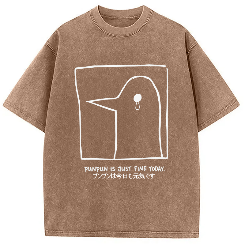 Modecanvas Oyasumi Punpun Washed T-Shirt
