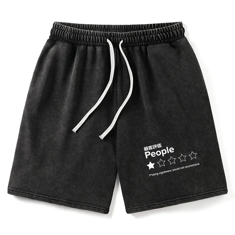 Modecanvas Evaluation People Washed Shorts