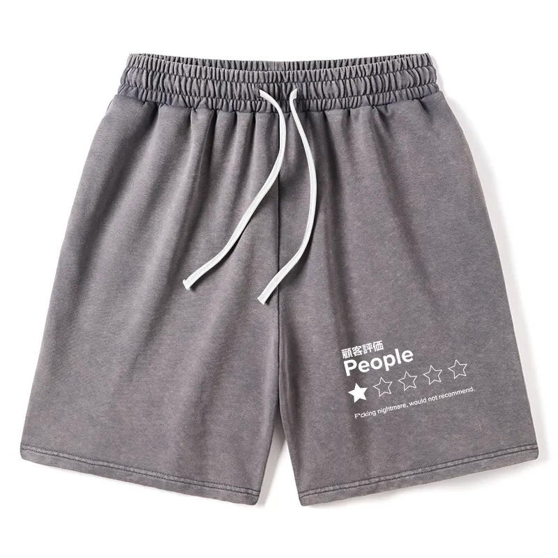 Modecanvas Evaluation People Washed Shorts