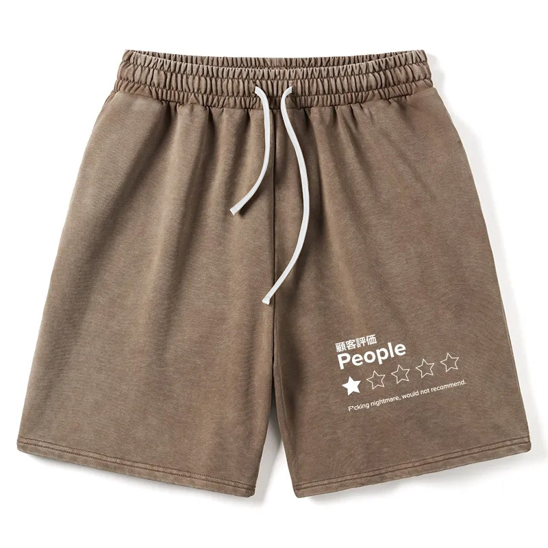 Modecanvas Evaluation People Washed Shorts