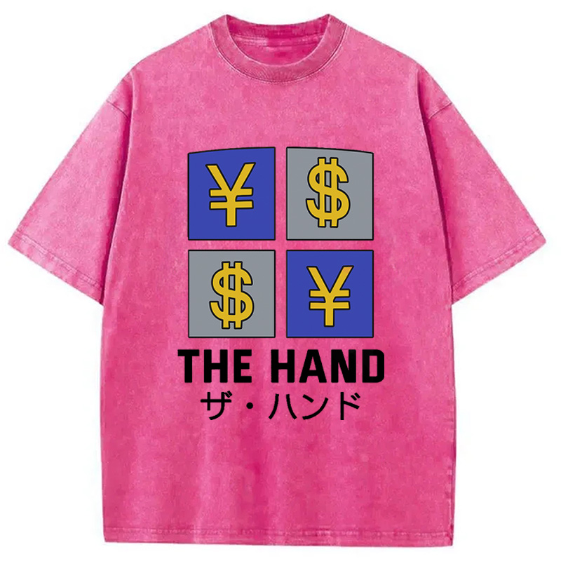 Modecanvas The Hand JoJo Washed T-Shirt
