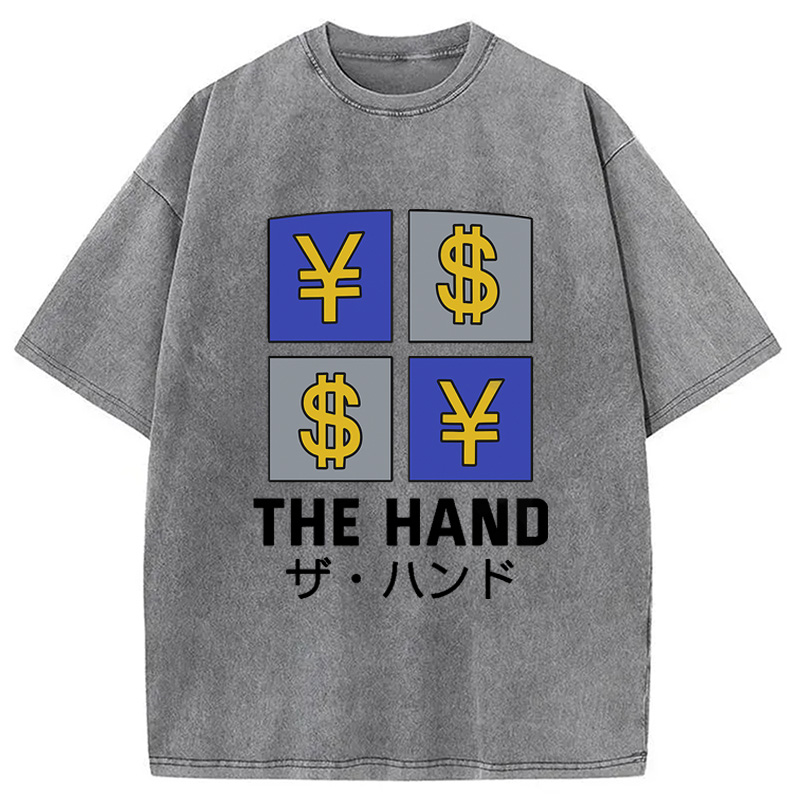 Modecanvas The Hand JoJo Washed T-Shirt