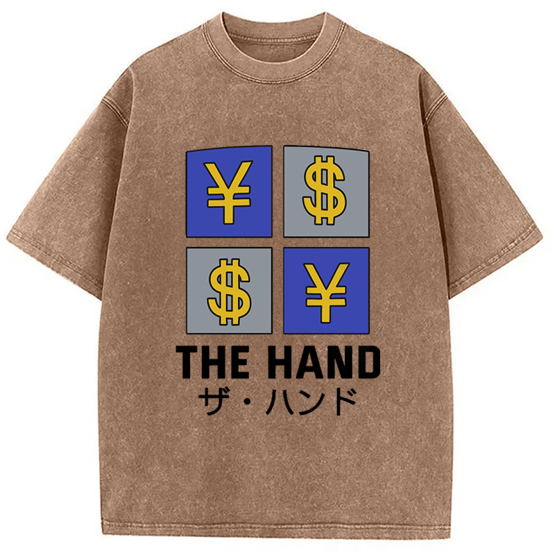 Modecanvas The Hand JoJo Washed T-Shirt