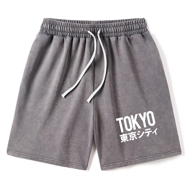 Modecanvas Tokyo City Washed Shorts