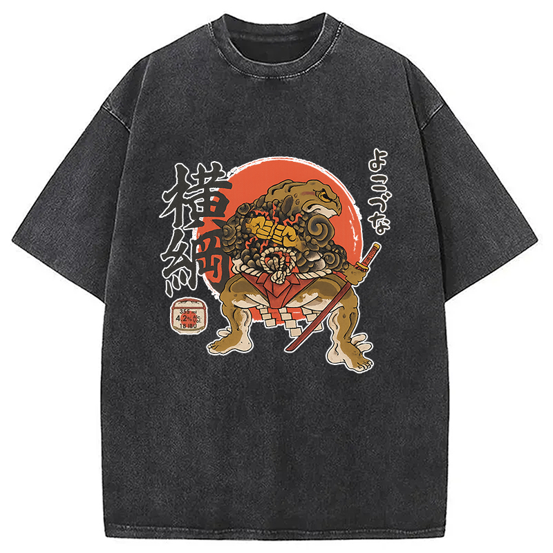 Modecanvas Yokozuna Japanese Washed T-Shirt