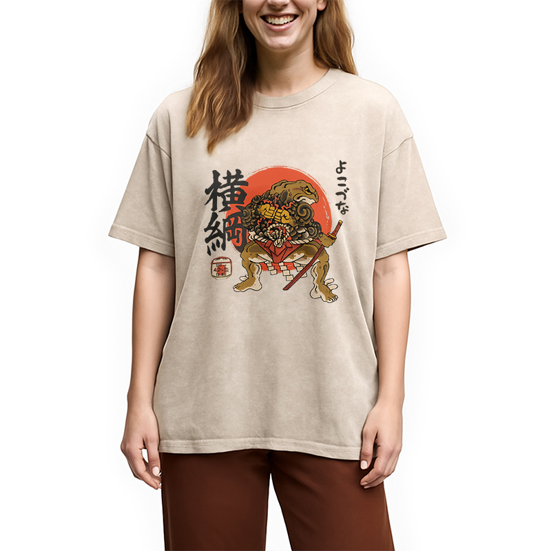 Modecanvas Yokozuna Japanese Washed T-Shirt
