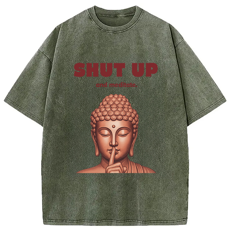 Modecanvas Dont Say That Meme Washed T-Shirt