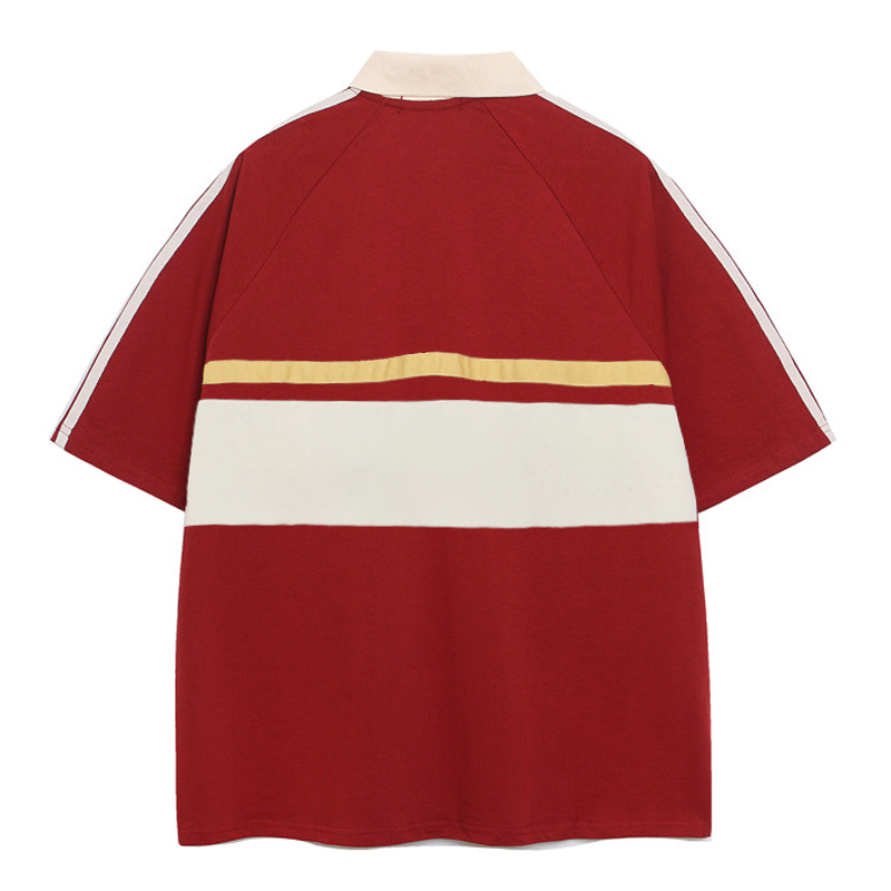 Modecanvas Stop Being Emo Polo Embroidered T-Shirt