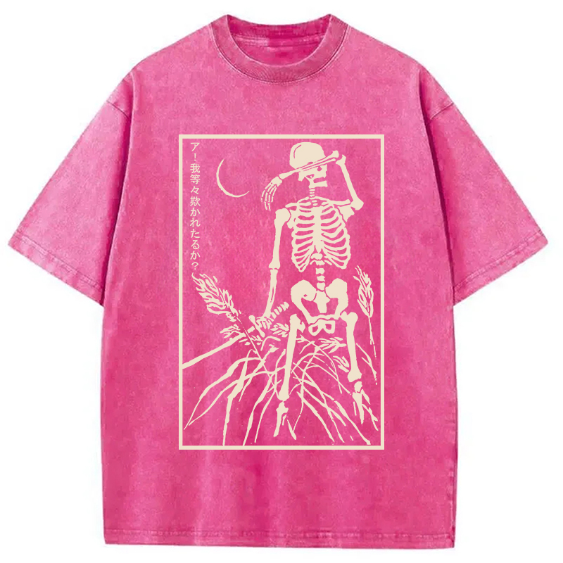 Modecanvas Oh They Bullied Me Washed T-Shirt