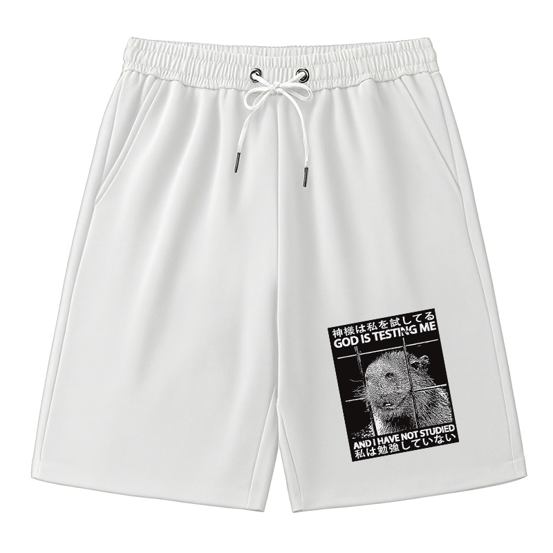 Modecanvas God Is Testing Me Classic Short
