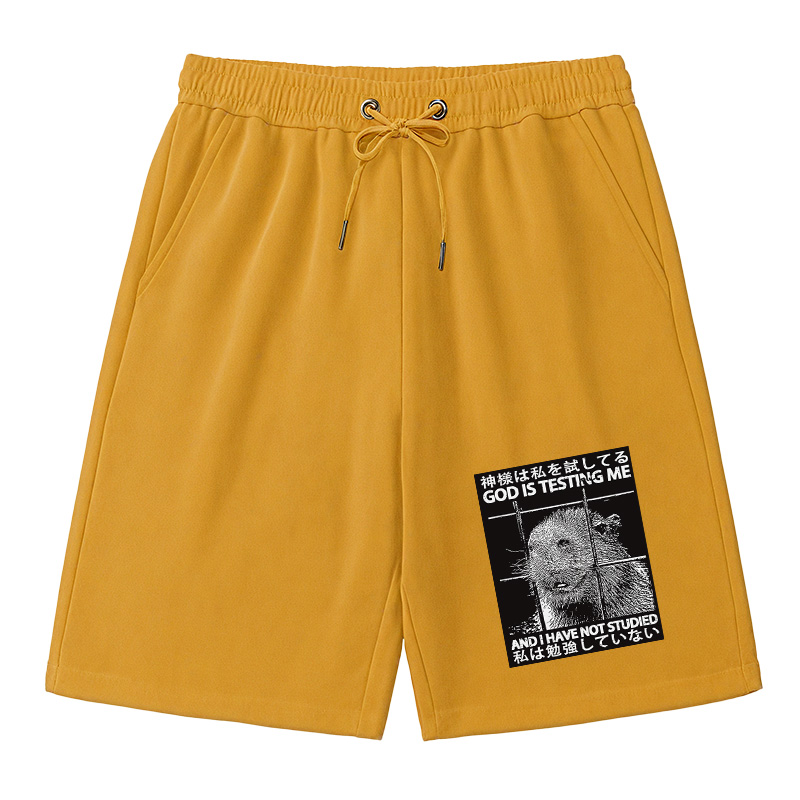 Modecanvas God Is Testing Me Classic Short
