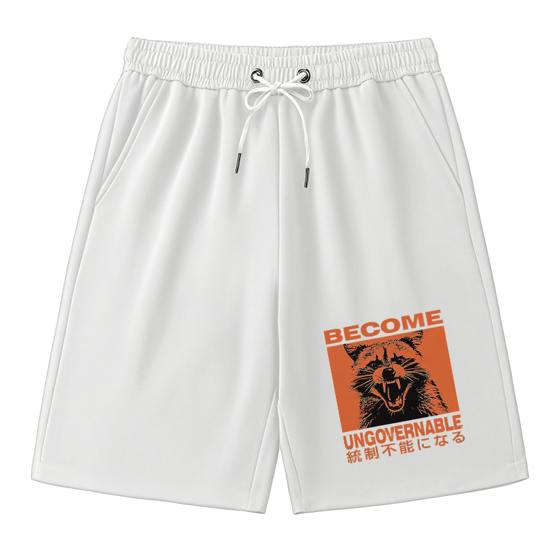 Modecanvas Ungovernable Raccoon Classic Short