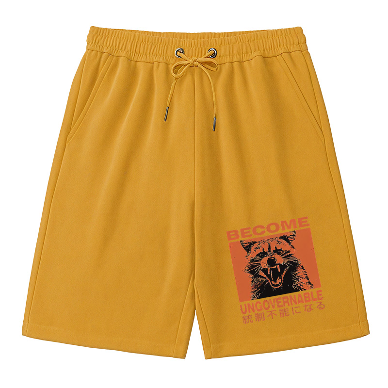 Modecanvas Ungovernable Raccoon Classic Short
